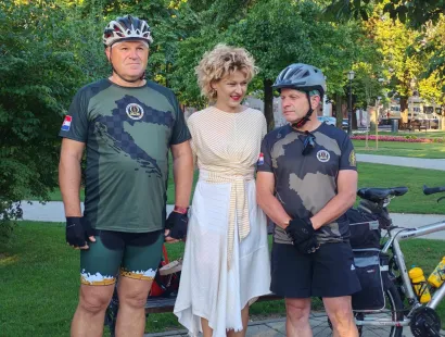 Sretan put poželjela im je i dožupanica Marija Jungić/Foto: Martina Čapo