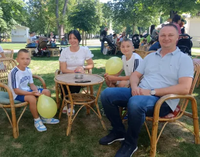Na obilježavanje je stigao i bjelovarsko-bilogorski župan Marko Marušić s obitelji/Foto: Slavica Trgovac Martan