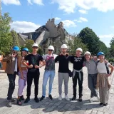 Petra Antunović, Franjica Haramija, Leon Martinović, Leon Perić, Roko Plažanin/Foto: Udruga hrvatsko-francuskog prijateljstva