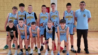 M13 kategorija košarkaša KK Daruvar '22/Foto: KK Daruvar '22