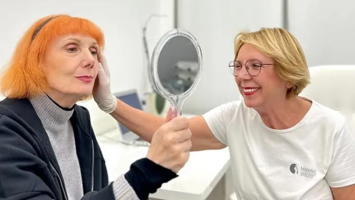 Josipa se osjeća sigurno u rukama dr. Ines Maletić/Foto: Poliklinika Maletić