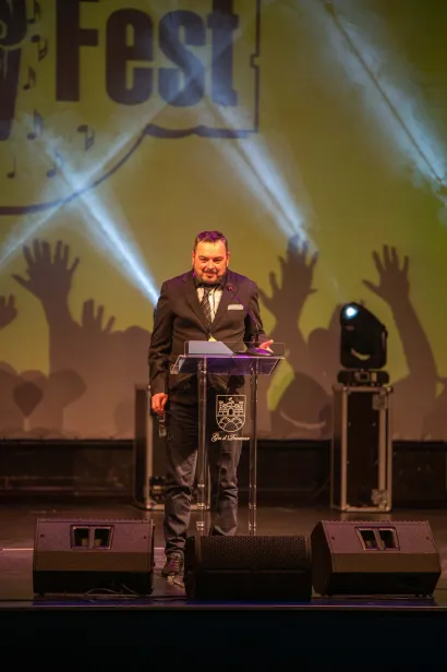 Umjetnički direktor festivala Nedjeljko Pajtak/Foto: Predrag Uskoković/Grad Daruvar