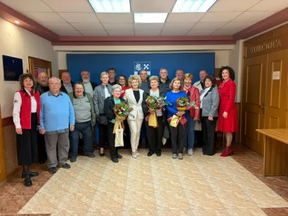 Prijam u Županiji/Foto: Crveni križ Garešnica