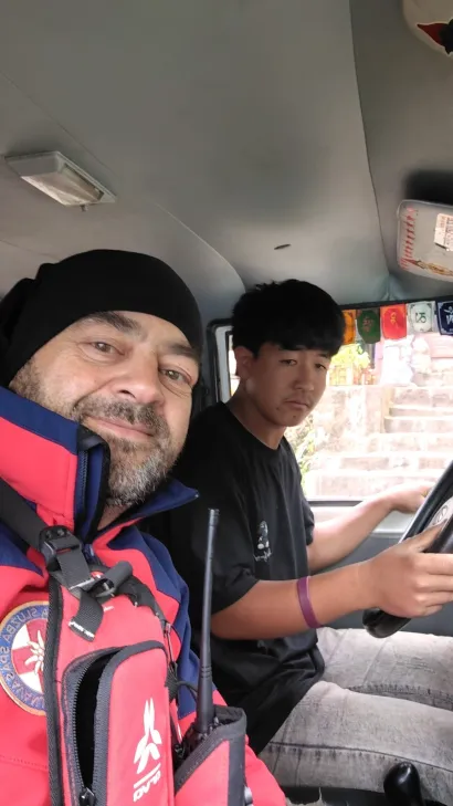 Mlađahni vozač sretno je prebacio planinare do željele točke/Foto: Privatni album