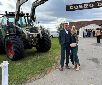 Mladi par odlučio je ostati u Palešniku./Foto: Privatni album