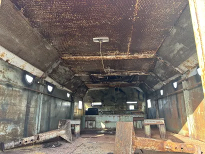 Unutrašnjost oklopnjaka/Foto: Grad Kutina