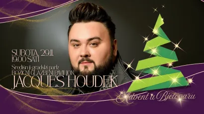 Advent u Bjelovaru otvara Jacques Houdek: Korzo i gradski park postaju bajkovita pozornica
