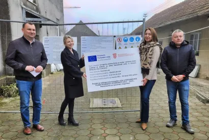 Damir Lneniček, Nicol Polenus, Marina Vulinović i Zoran Jakupec/Foto: Nikica Puhalo/MojPortal.hr