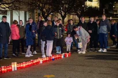 Građani su se okupili i u Daruvaru/Foto: Predrag Uskoković