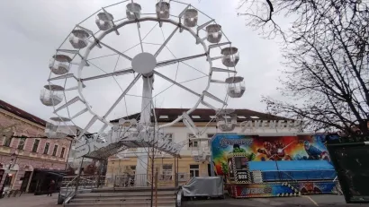 U Bjelovar je stigao panoramski kotač/Foto: Slavica Trgovac Martan