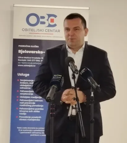 Bjelovarski gradonačelnik Dario Hrebak/Foto: Slavica Trgovac Martan