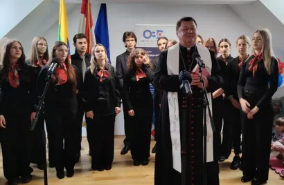 Centar je blagoslovio biskup Vjekoslav Huzjak/Foto: Slavica Trgovac Martan