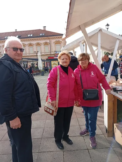 Nedavna akcija Lige kojoj je bio cilj informirati javnost o raku prostate/Foto: Privatni album