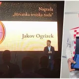 Jakov je primio prestižno priznanje za svoj trud i rezultate/Foto: Teniski klub Feniks Daruvar