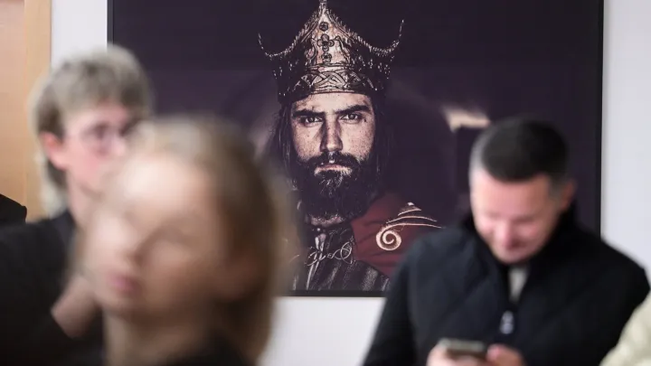 Suvremena interpretacija predaje o krunidbi kralja Tomislava/Foto: Nikola Vilic/CROPIX