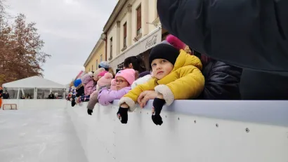 S nestrpljenjem se iščekivalo otvorenje klizališta/Foto: Slavica Trgovac Martan
