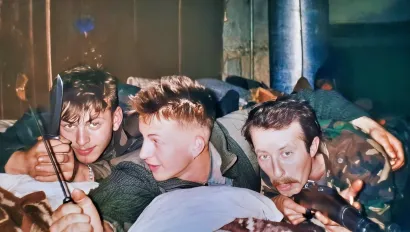 Zezancija između borbi/Foto: Privatni album