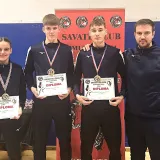 Mladi borci sa zasluženim medaljama/Foto: Savate klub Šan Garešnica