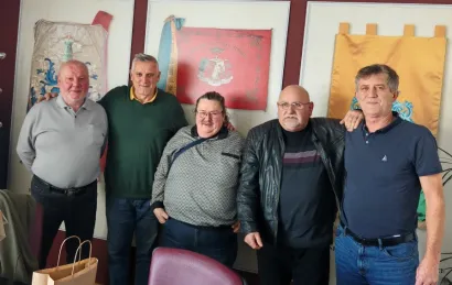 Žarko s ostalim županijskim ''jubilarcima''/Foto: Gradsko društvo Crvenoga križa Daruvar