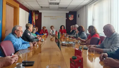 U Bjelovarsko-bilogorskoj županiji nedavno je upriličen prijem za darivatelje/Foto: Gradsko društvo Crvenoga križa Daruvar