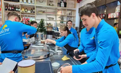 Vrijedni učenici rade punom parom/Foto: Nikica Puhalo/MojPortal.hr