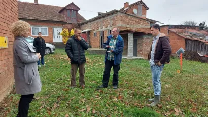 Dožupanica Marija Jungić obišla je najgore šandrovačko klizište u Vinogradskoj ulici/Foto: Dario Halauš