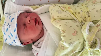 Teo je prva beba rođena u 2026. u pakračkoj bolnici/Foto: Privatni album