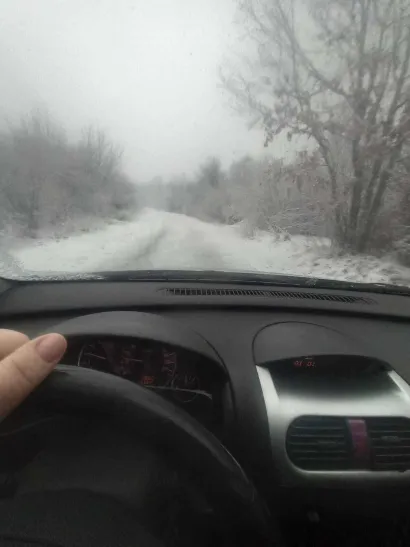 Vožnja je ovih dana prava avantura/Foto: Privatni album