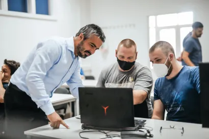 Dejan je prije pet godina inicirao pokretanje AI centra u Lipiku/Foto: Danijel Soldo/CROPIX