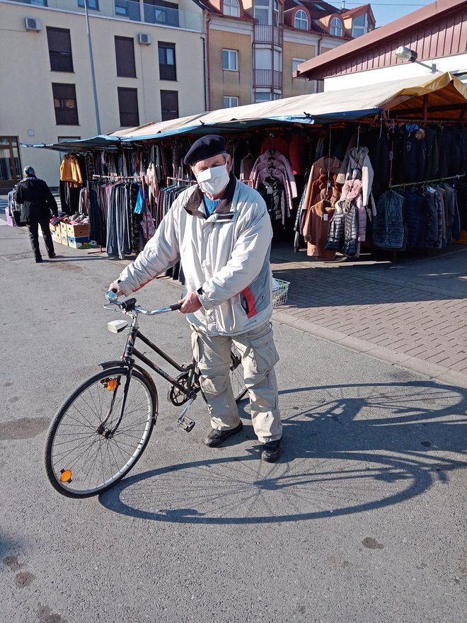 Bjelovarčanin Zlarko Andri s Rog biciklom s kojim je prešao 20.000 kilometara / Foto: MojPortal.hr