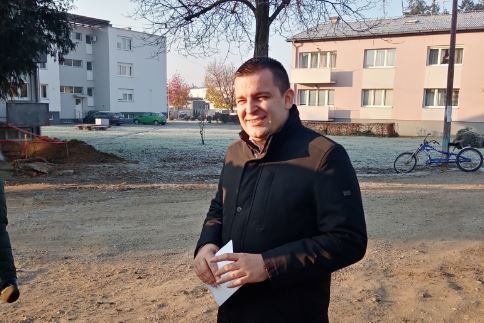 Gradonačelnik Bjelovara Dario Hrebak najavio je kako će druga faza radova započeti odmah na proljeće/Foto: Deni Marčinković