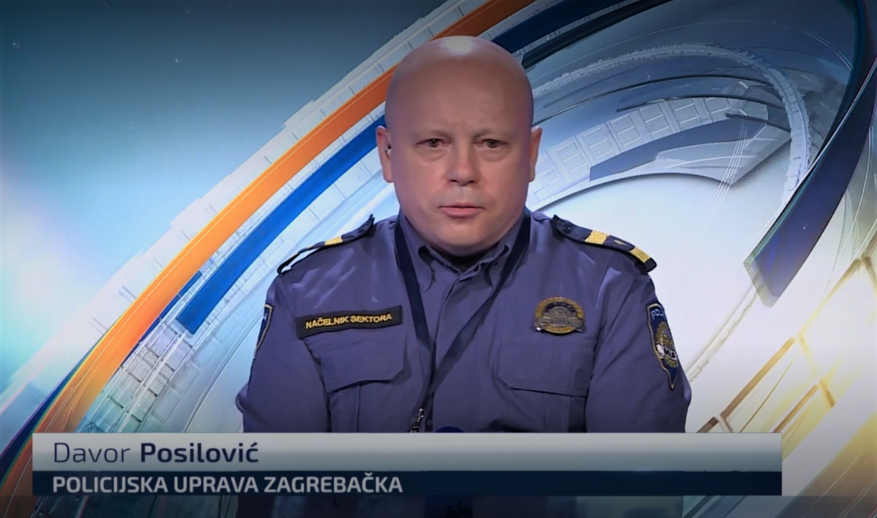 Fotografija: Darko Posilović, načelnik Sektora policije u PU zagrebačkoj/Foto: N1