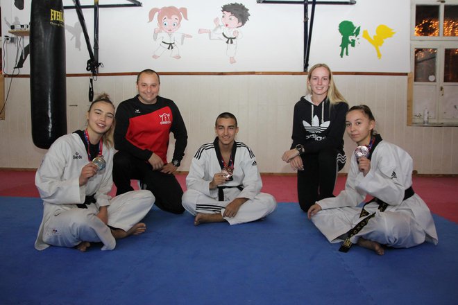 Trener Ivan Daskijević radi odličan posao u bjelovarskom  taekwondo klubu Omega / Foto: Paula Galir