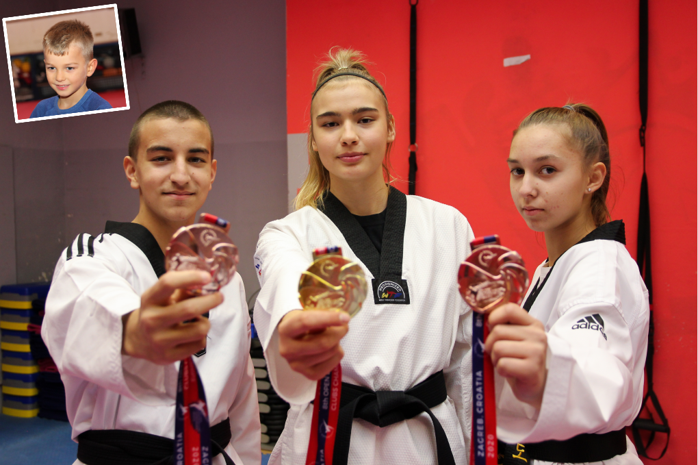 Fotografija: Mladi bjelovarski borilački šampioni bili su u berbi medalja na Otvorenom klupskom europskom prvenstvu / Foto: Paula Galir