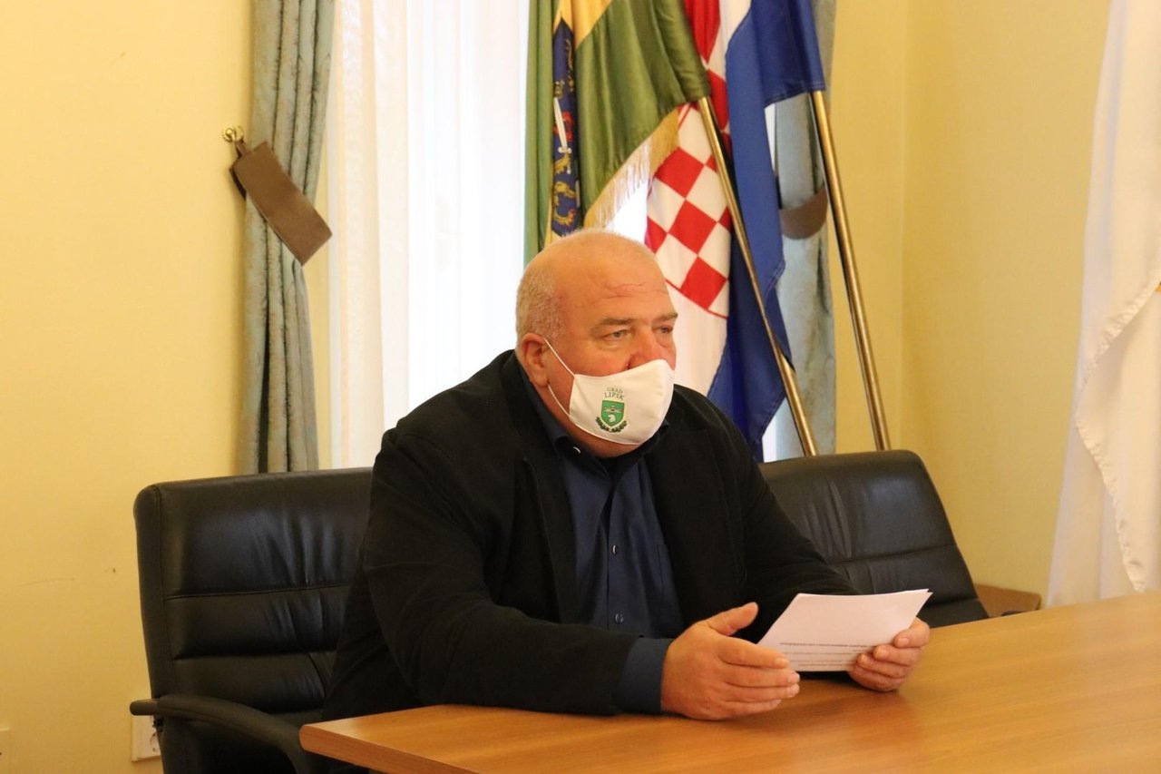 Fotografija: Vinko Kasana, gradonačelnik Lipika, sretan je što nema teže simptome koronavirusa / Foto: Compas.hr