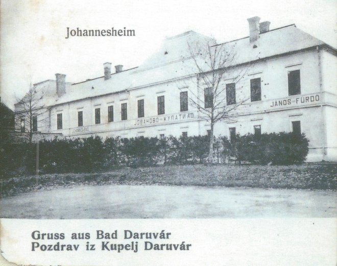Oko 1900 godina zgrada je nadozidana i postaje Ivanov dom – dolje su kupke na katu sobe za goste/Foto: Arhiva Vlatke Daněk <br />
 