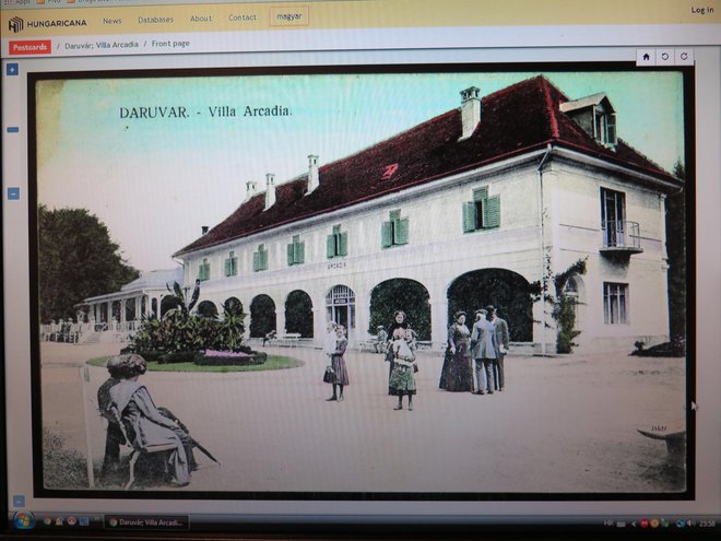 Na početku 20. stoljeća Livijin dom rekonstrukcijom dobiva današnji izgled i ime Arcadia/Foto: arhiv Vlatke Daněk<br />
 