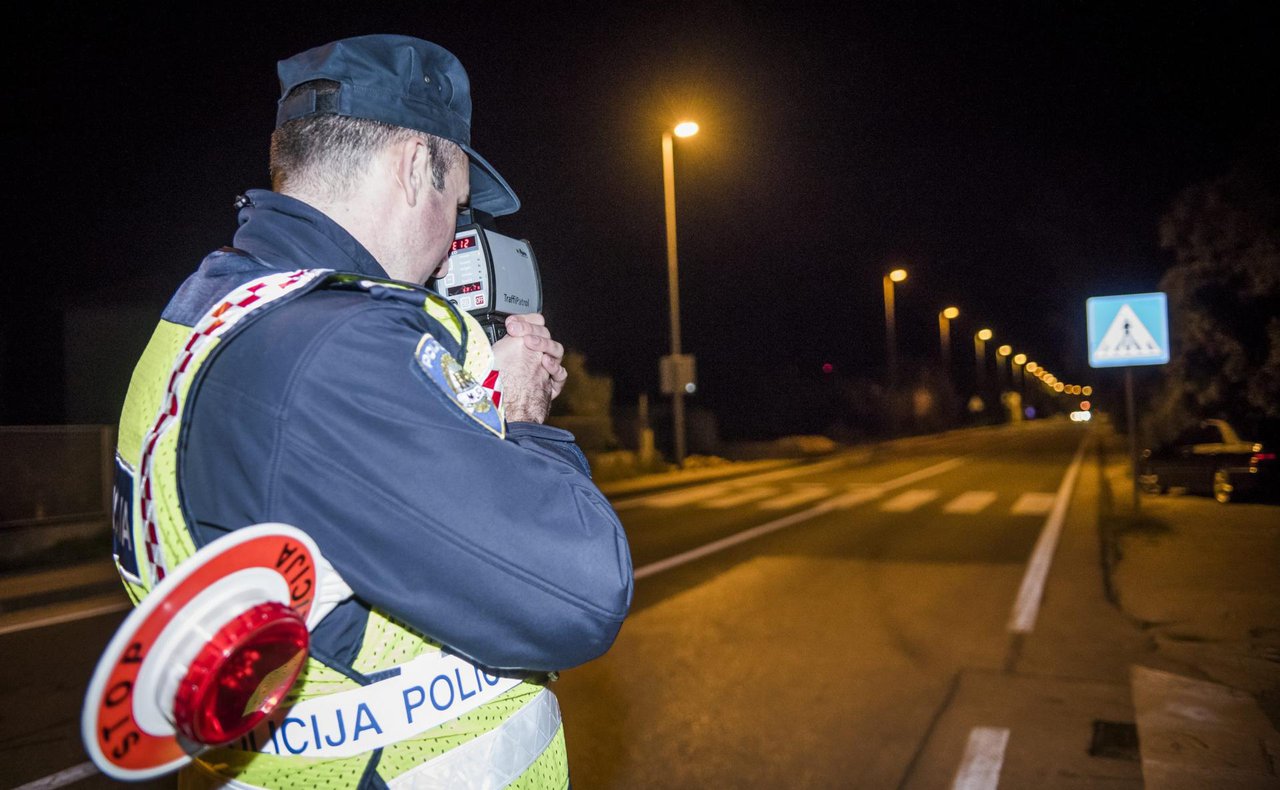 Fotografija: Policijska uprava bjelovarsko-bilogorska svaki vikend provodi akciju kojoj je cilj smanjiti broj prometnih nesreća/Foto: Nikolina Vuković Stipaničev/CROPIX