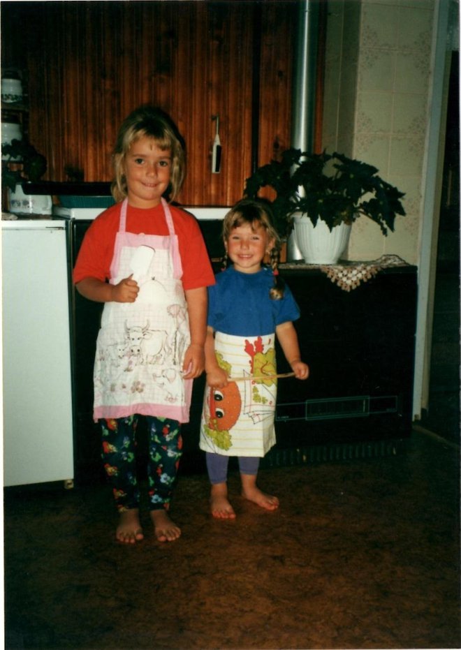 Martina i Matea Klobučar od malih su nogu pomagale svojoj majci u pripremi kolača i torti / Foto: Privatni album