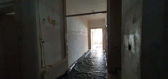 Fotografije unutrašnjosti 5. osnovne škole Bjelovar koja će se obnoviti/Foto: Grad Bjelovar