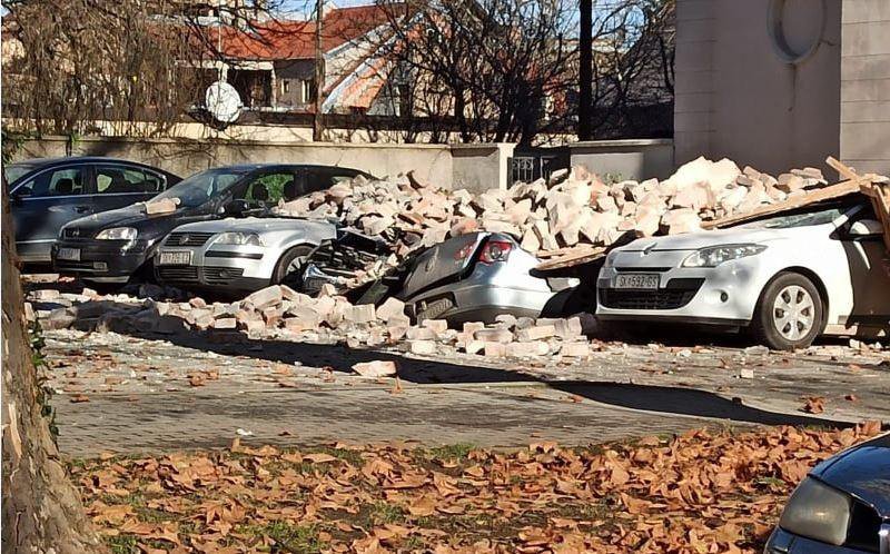 Fotografija: Stravične scene iz Petrinje nakon razornog potresa/Foto: Marko Franić