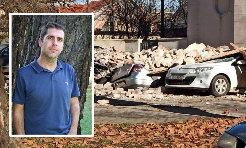Fotografija: Docent dr. Josip Stipčević s Geofizičkog odsjeka zagrebačkog PMF-a objasnio je kako je došlo do katastrofalnog potresa/Foto: Arhiva