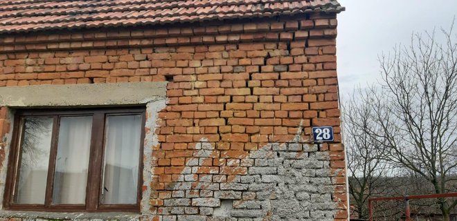 Popucali zidovi na kući/Foto: Općina Đulovac