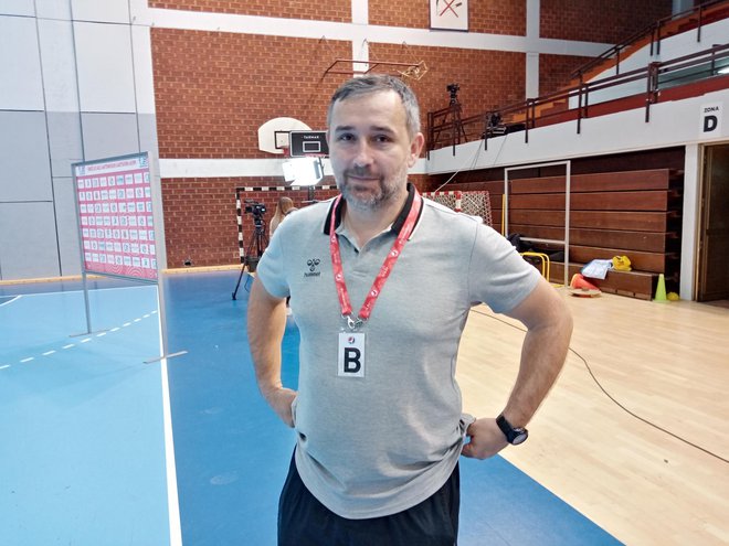 Trener ŽRK Bjelovara Hrvoje Cikoja kaže kako su njegove cure od početka bile bolje/Foto:Deni Marčinković