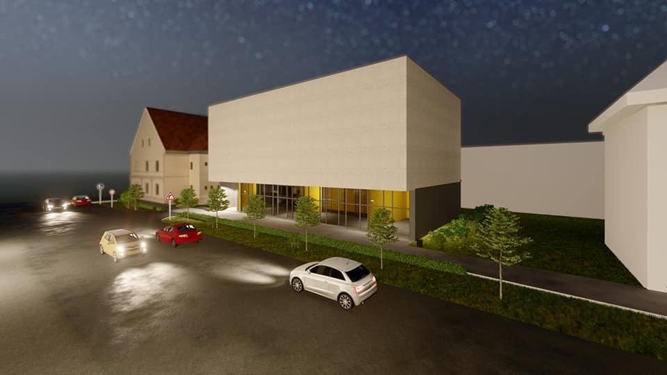 Fotografija: Računalna simulacija budućeg Državnog arhiva u Bjelovaru
