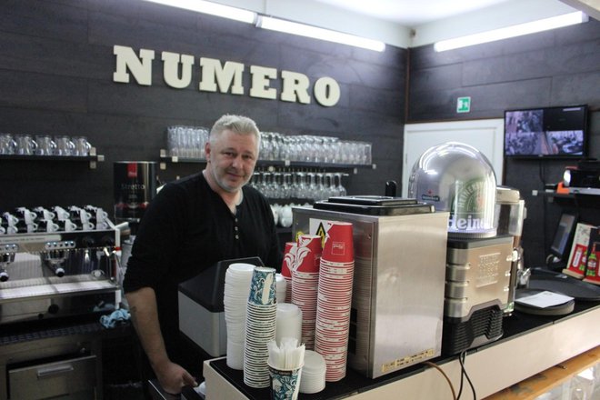 Zoran Krivdić Jaje, vlasnik caffe bar Numero/Foto: Compas.hr