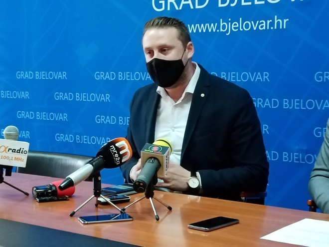Zamjenik bjelovarskog gradonačelnika Igor Brajdić/ Foto: Deni Marčinković