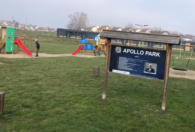 Dolazak u Apollo park, napravljen u čast Mikea Vucelića, Gareščanina koji je primio glasovitu rečenicu: "Houstone, imamo problem!" i potom spasio misiju / Foto: Janja Čaisa