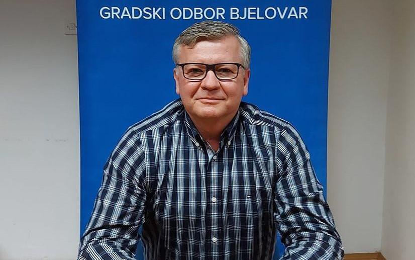 Fotografija: Zoran Bišćan bit će kandidat za bjelovarskog gradonačelnika/Foto: HDZ