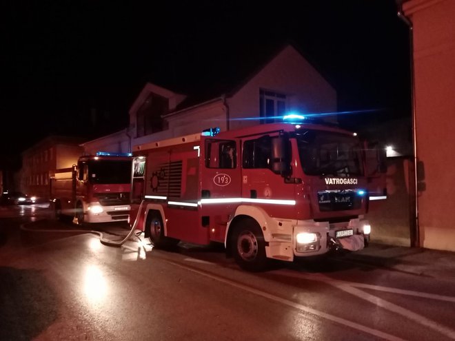 Vatrogasci su jako brzo došli / Foto: Deni Marčinković